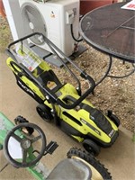 475) Ryobi electric lawn mower