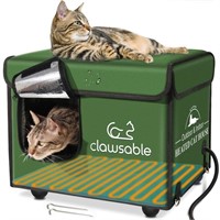 Clawsable Indestructible Heated Cat House