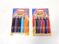 NEW Bic Lighters 5 Pack (x2)