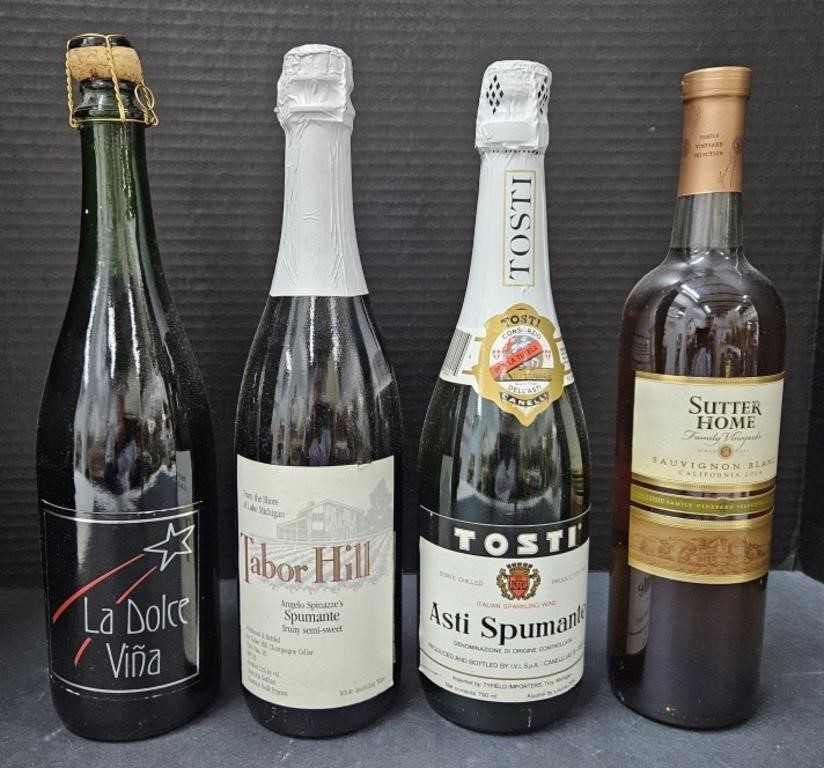 (AN) Bottle Lot Contains Sealed La Dolce Vina