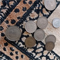 Lot of Spanish Coins, Franco Period