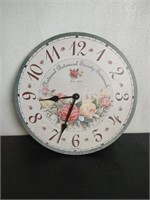 Howard Miller Savannah Botanical Society Clock 13"