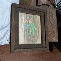 Rustic Framed Print