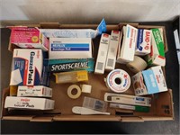 First Aid/Bandaids/Thermometers, Etc Lot