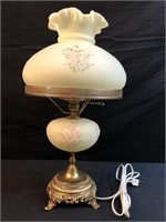 Hand Painted Frosted Lamp