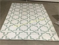 Green Decore Outdoor Patio Rug