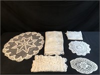 White Doilies & Table Runners