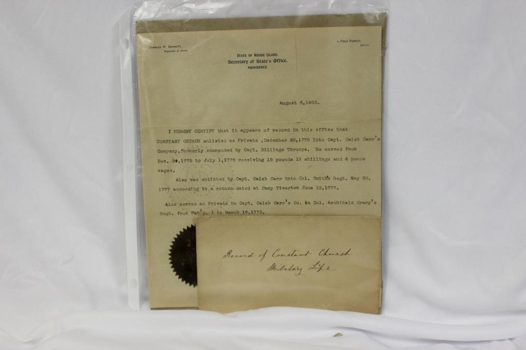 A Signed Charles P. Bennett Article