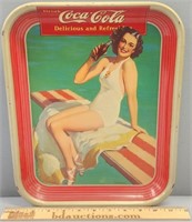 1939 Coca-Cola Tray Coke Advertising