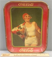 1930 Coca-Cola Tray Coke Advertising