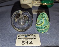 Blown Glass paper weights