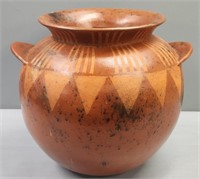 Native American Folk Pottery Large Jar