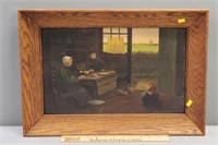 Hendrik Jan Verhaaf Dutch Oil Genre Painting