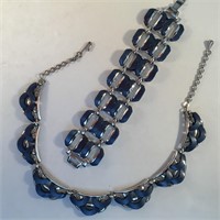 THERMASET NECKLACE MATCHING WIDE BRACELET