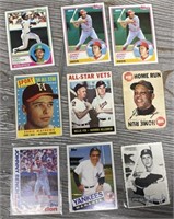(9) 1950-80s Stars Cards