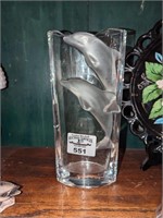 Dolphin vase