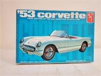 1953 Corvette model kit
AMT