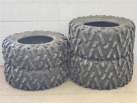 (4) ATV Tires (2) 27×11.00R14 & (2) 27×9.00R14