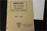 US Army War College Directory Pamphlet