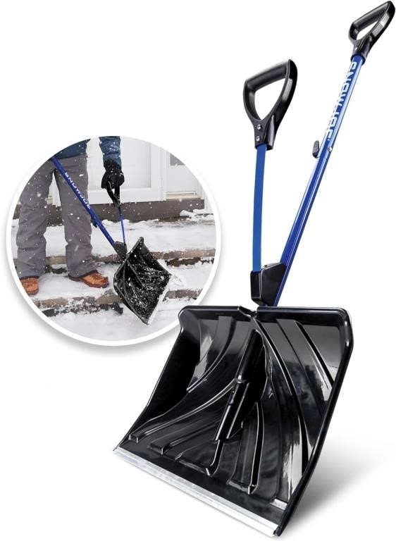 20-Inch, Strain-Reducing Snow Shovel