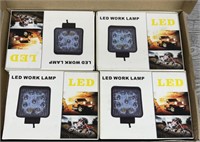 (4) Led Work Lamps