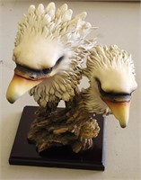 Double Eagle Head Statue