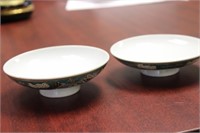 Lot of Two Japanese Sauce Dishes