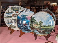 Trio of Collector plates