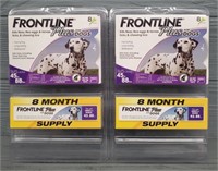 (2) Frontline Plus for Dogs