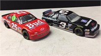 2-24 SCALE DIE CAST NASCARS