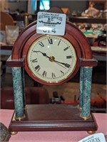 Four Pillar mantle clock