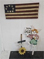 Ester, Garden & Americana Yard Signs