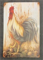 Metal Chicken Sign