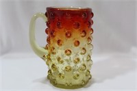 An Amberina Glass Cup