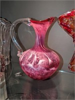 Blown Art Glass pitcher