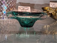 Bayel France Aqua Glass blown bowl