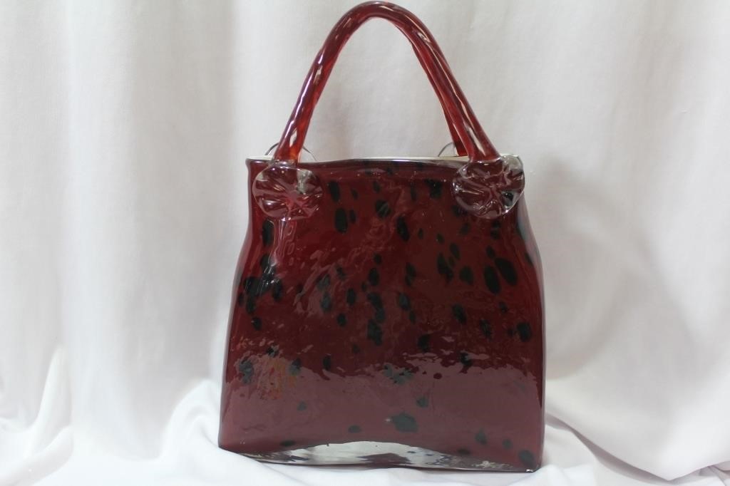 An Artglass Purse