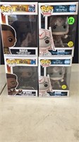 4 BLACK PANTHER & TRON FUNKO POPS