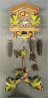 Antique Wooden Cuckoo Clock