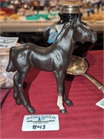 light weight Metal Foal Statue