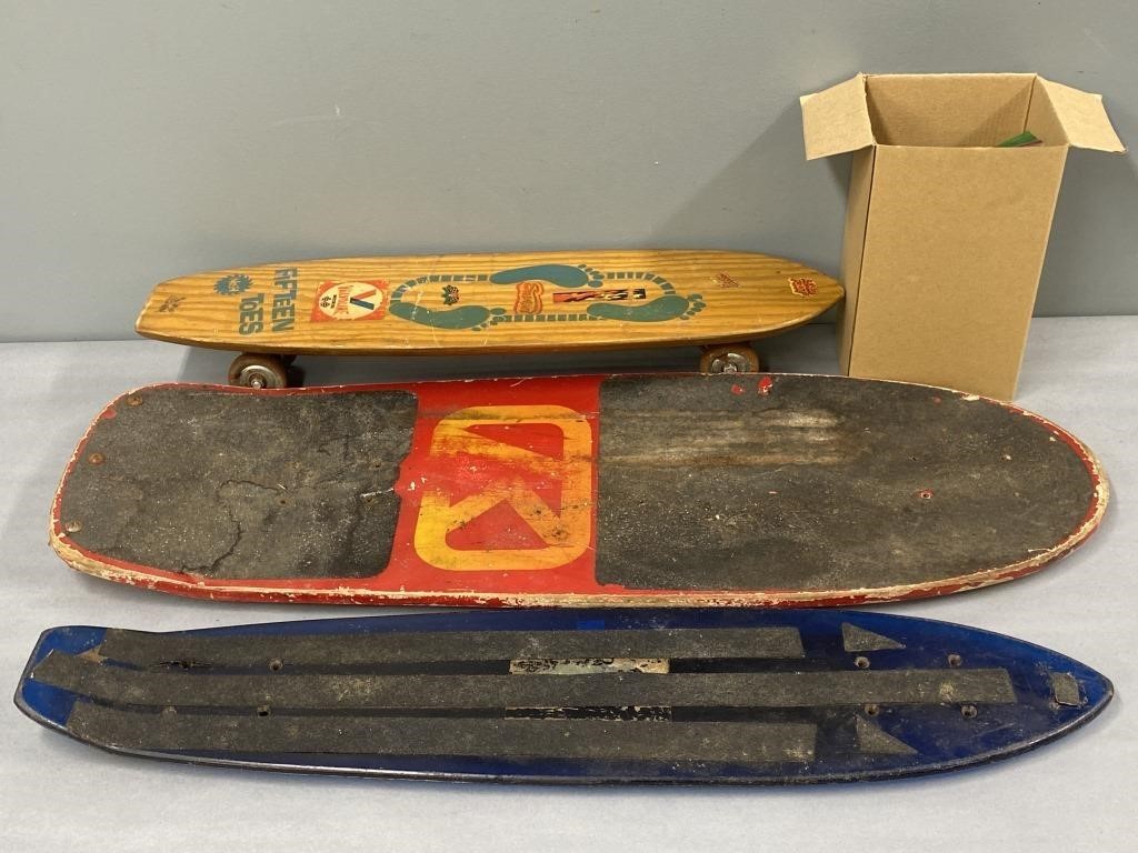 Skateboards; Wheels & Tools Lot Collection