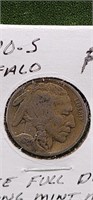 1920 S BUFFALO NICKEL