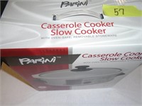 Parini casserole slow cooker 2.5 qt.