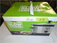 Eco+Chef Stainless slow cooker 4 qt.