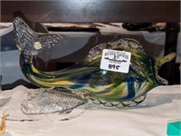 Romanian blown glass fish