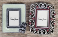 (2) Jay Strongwater Mini Picture Frames