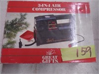 3 in 1 air compressor 12 volt