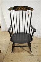 Low Seat Wood Rocking Chair