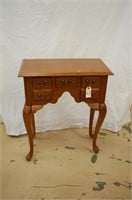 3 Drawer Wood Table