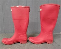 Womens Red Hunter Boots